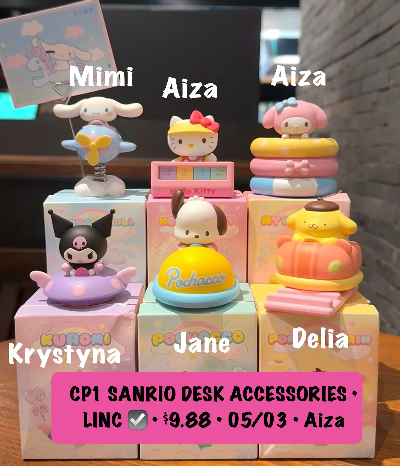 Sanrio Family Fun Fair Series Claim Party