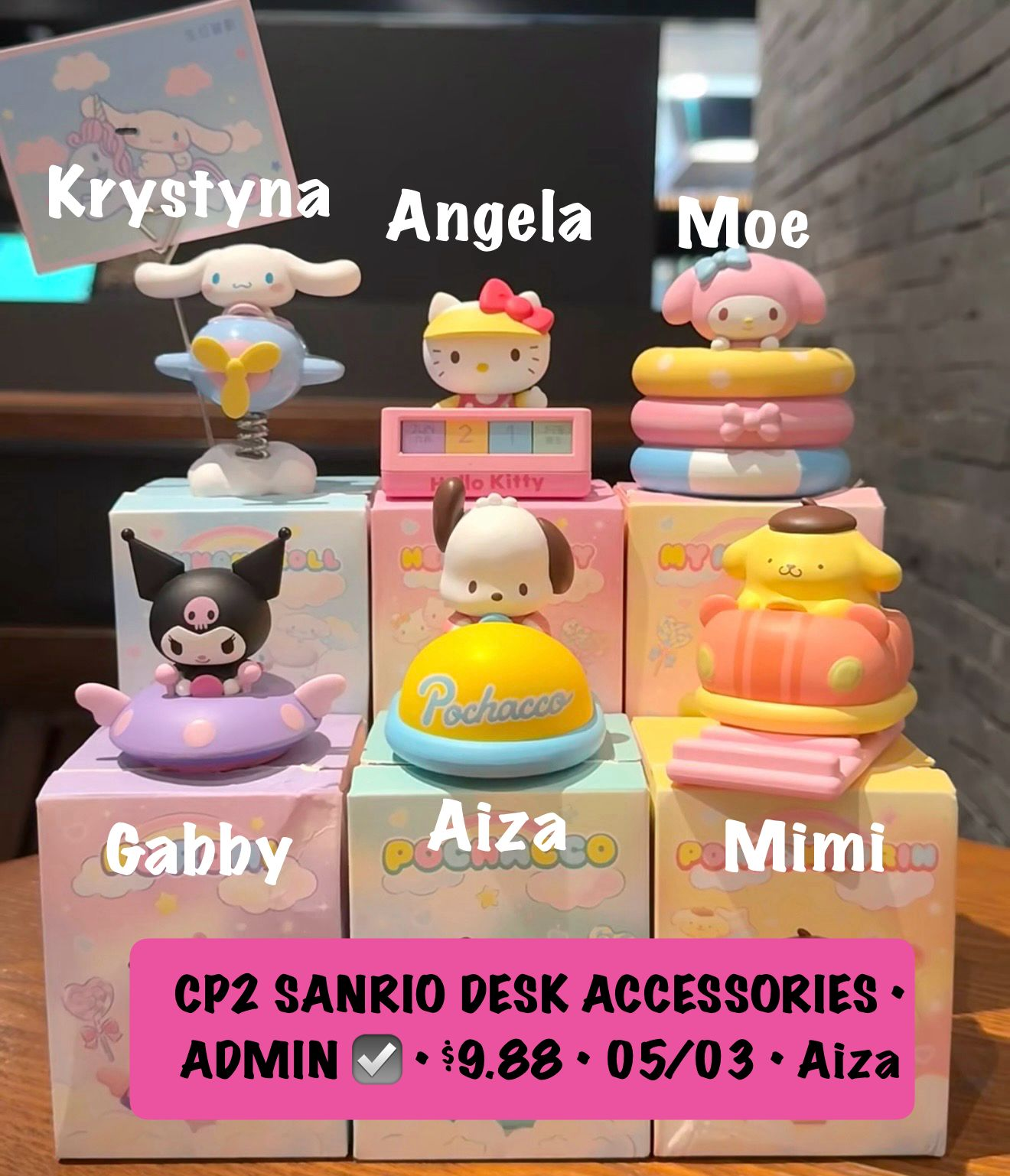Sanrio Family Fun Fair Series Claim Party
