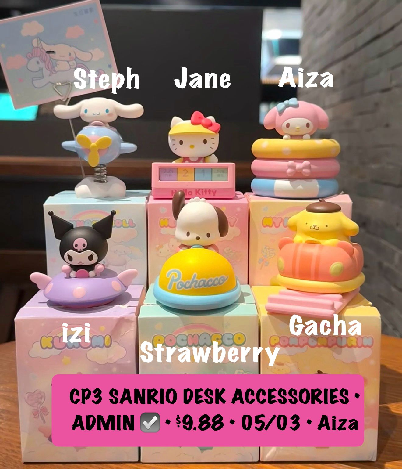 Sanrio Family Fun Fair Series Claim Party