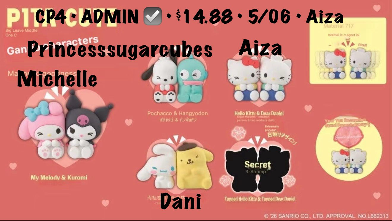 Sanrio Sticker Series Claim Party