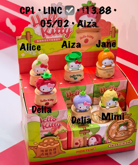 Sanrio Fruit & Veggie Story Aromatherapy Series Claim Party