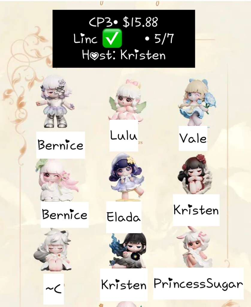 Liita Where Petals Settle Series toy surprise box Dolls