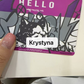 Krystyna Link - Confirm Item
