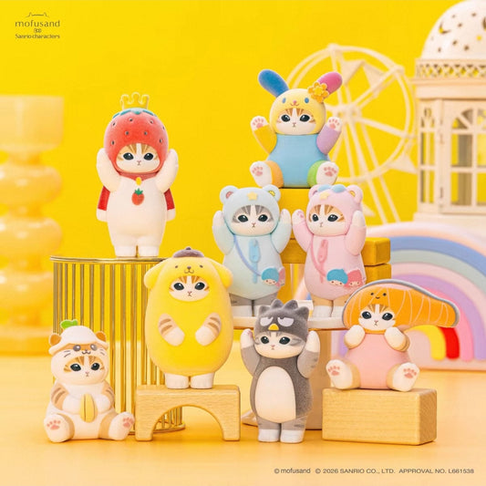 Mofusand Flocking V3 Series toy surprise box Dolls
