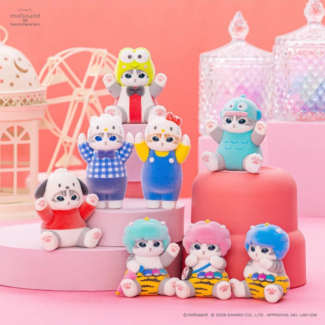Mofusand Flocking V1 Series toy surprise box Dolls
