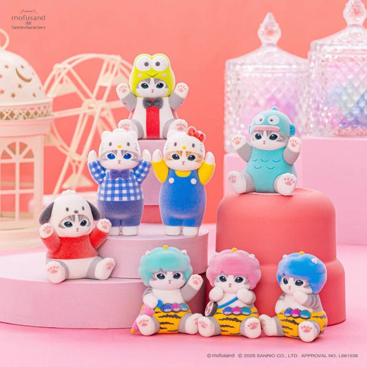 Mofusand Flocking V1 Series toy surprise box Dolls