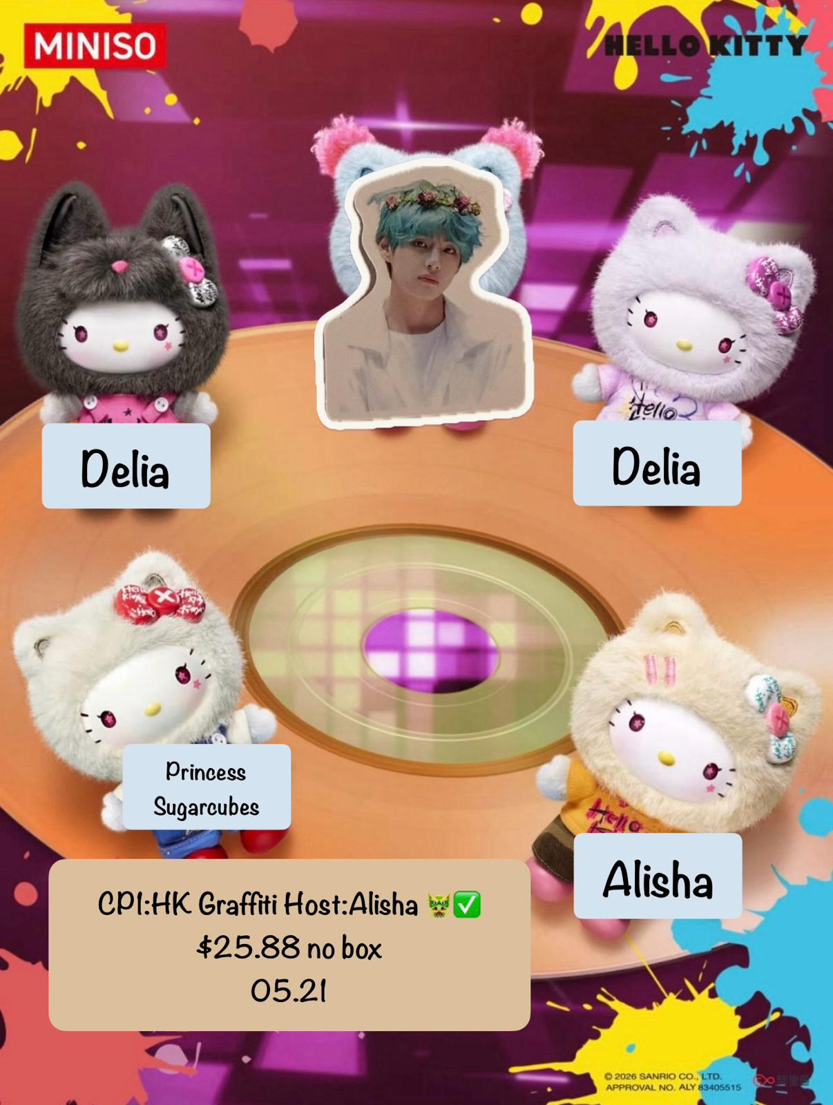 Hello Kitty Pop Star Series Claim party