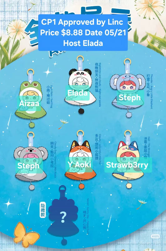 Keli Quickly Clear Up Plush Series Claim Party