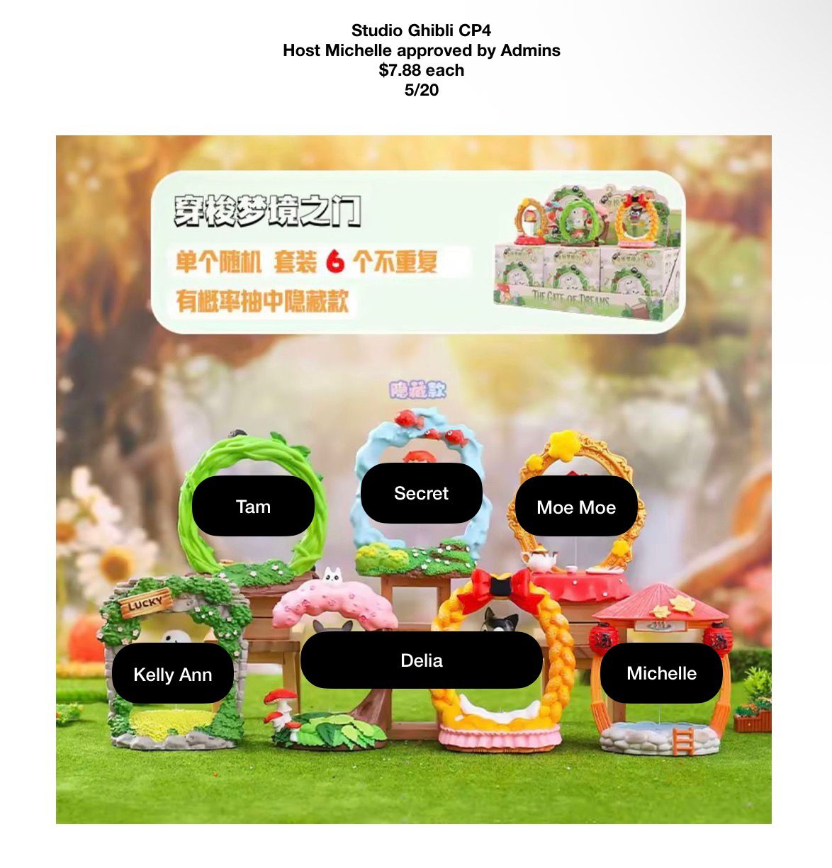 Miyazaki Hayao's Fairy Tale Floating Transcendental Fantasy Gate Series Claim Party