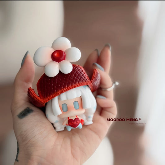 【perorder】Mooroo Sending You a Little Flower Series Hanging Card Dolls
