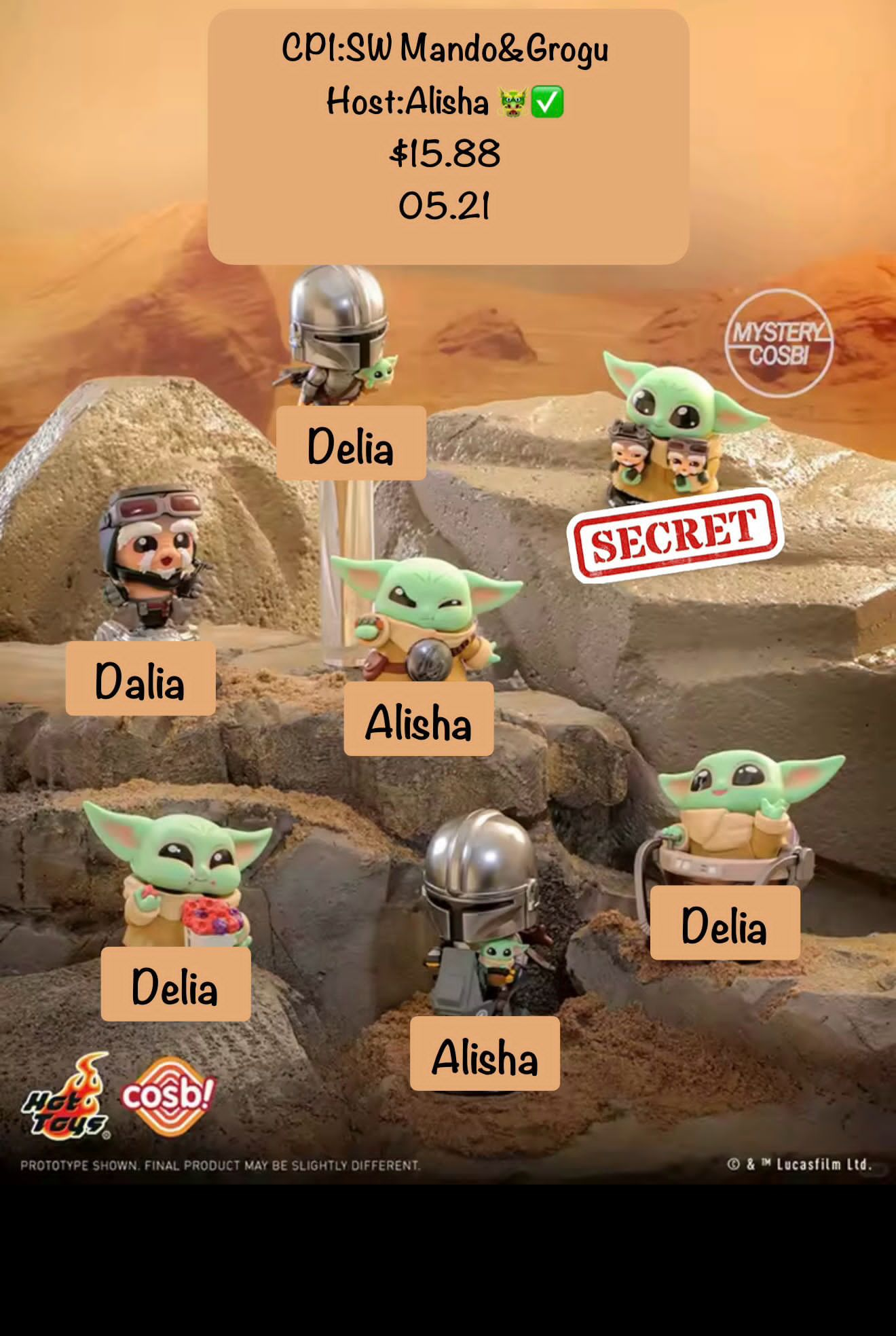 Star Wars: The Mandalorian and the Gugu Series Claim Party