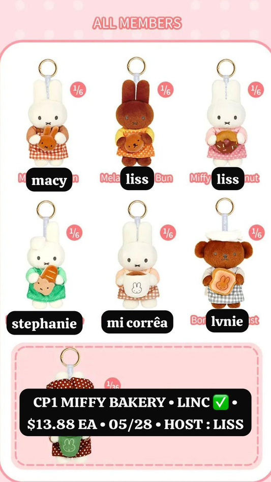 Miffy Baking Series Claim Party