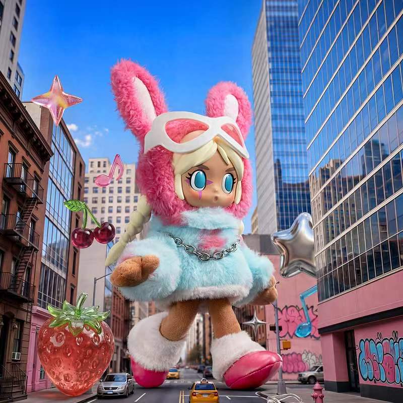 【preorder】POP MART Peach Riot Fruit Punch Plush Series Hanging Card Dolls