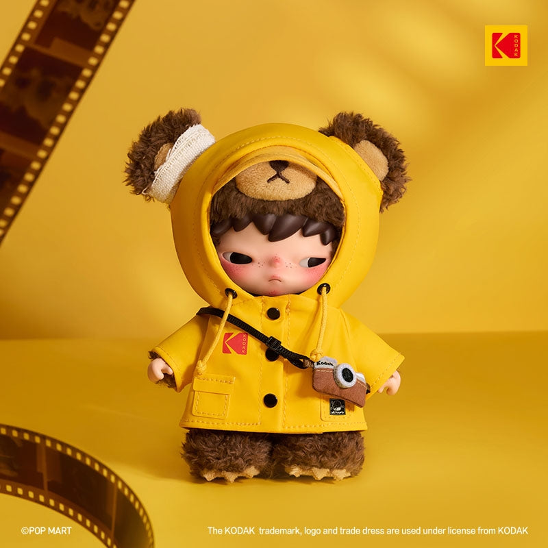 【preorder】POP MART Hirono × Kodak Little Bear Plush Pendant Hanging Card Dolls