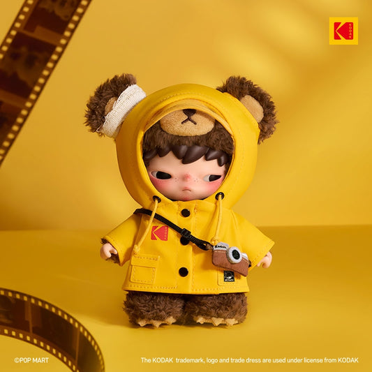 【preorder】POP MART Hirono × Kodak Little Bear Plush Pendant Hanging Card Dolls