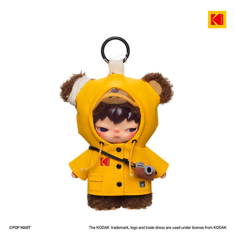 【preorder】POP MART Hirono × Kodak Little Bear Plush Pendant Hanging Card Dolls