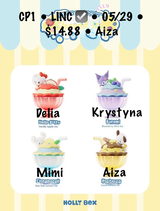 Sanrio Shaved Ice Series Claim Party