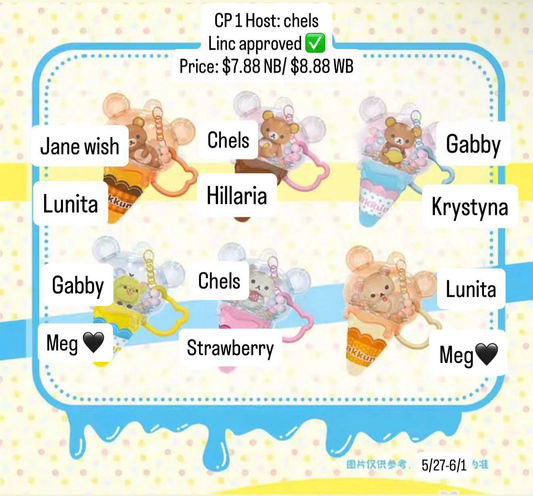 Rilakkuma Ice Cream Series Claim Party