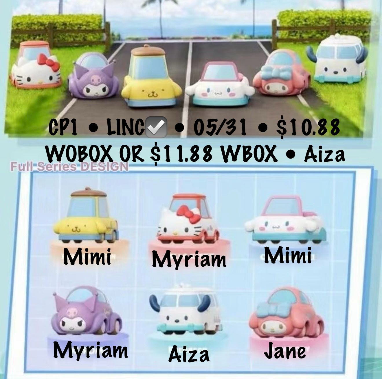 Sanrio Transformers Series Claim Party