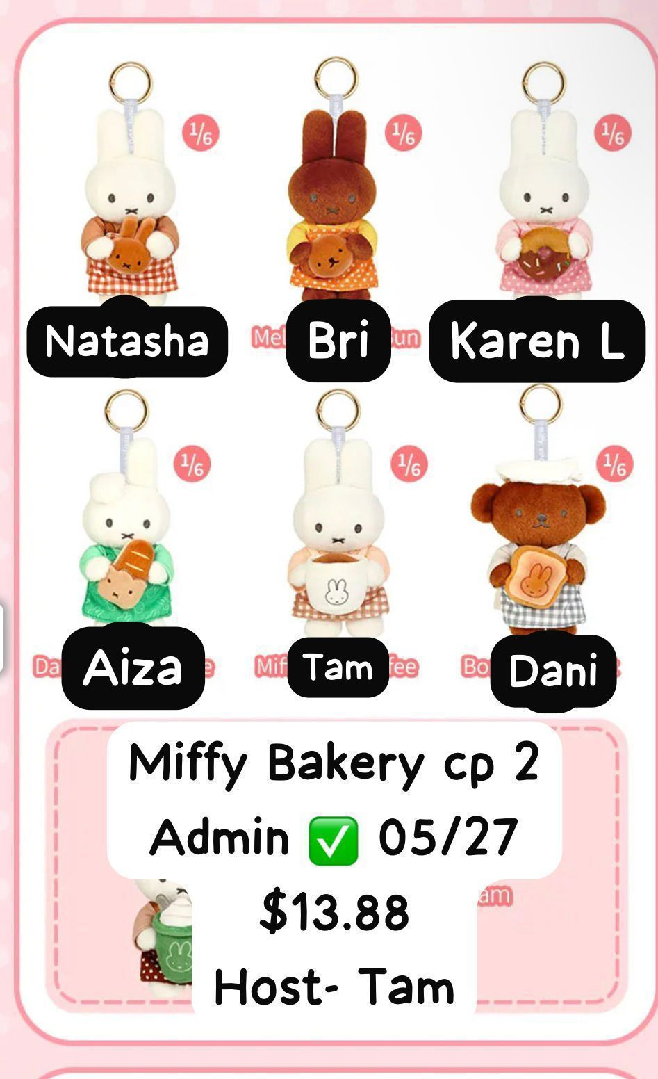 Miffy Baking Series Claim Party