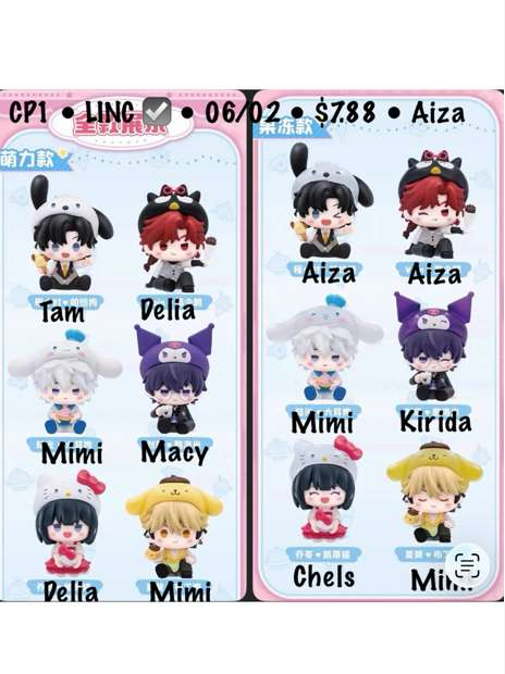 Sanrio Sweet Time Mini Series Claim Party
