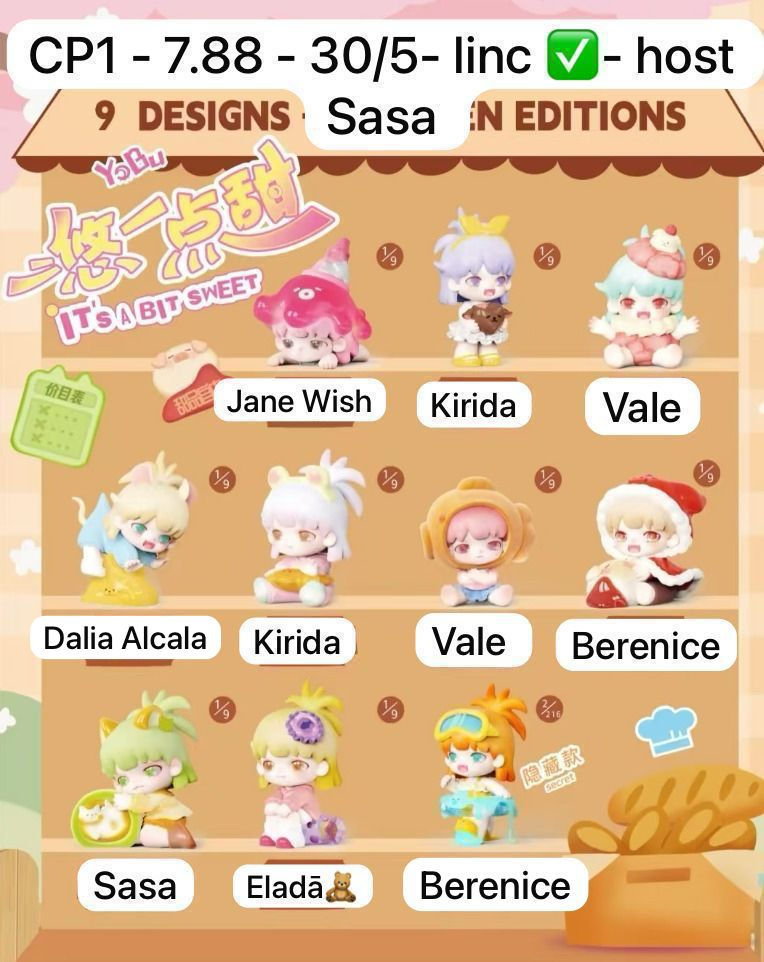 Yobu A Little Sweet Series Claim Party