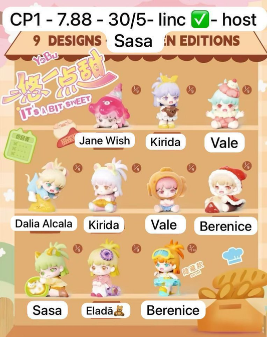 Yobu A Little Sweet Series Claim Party