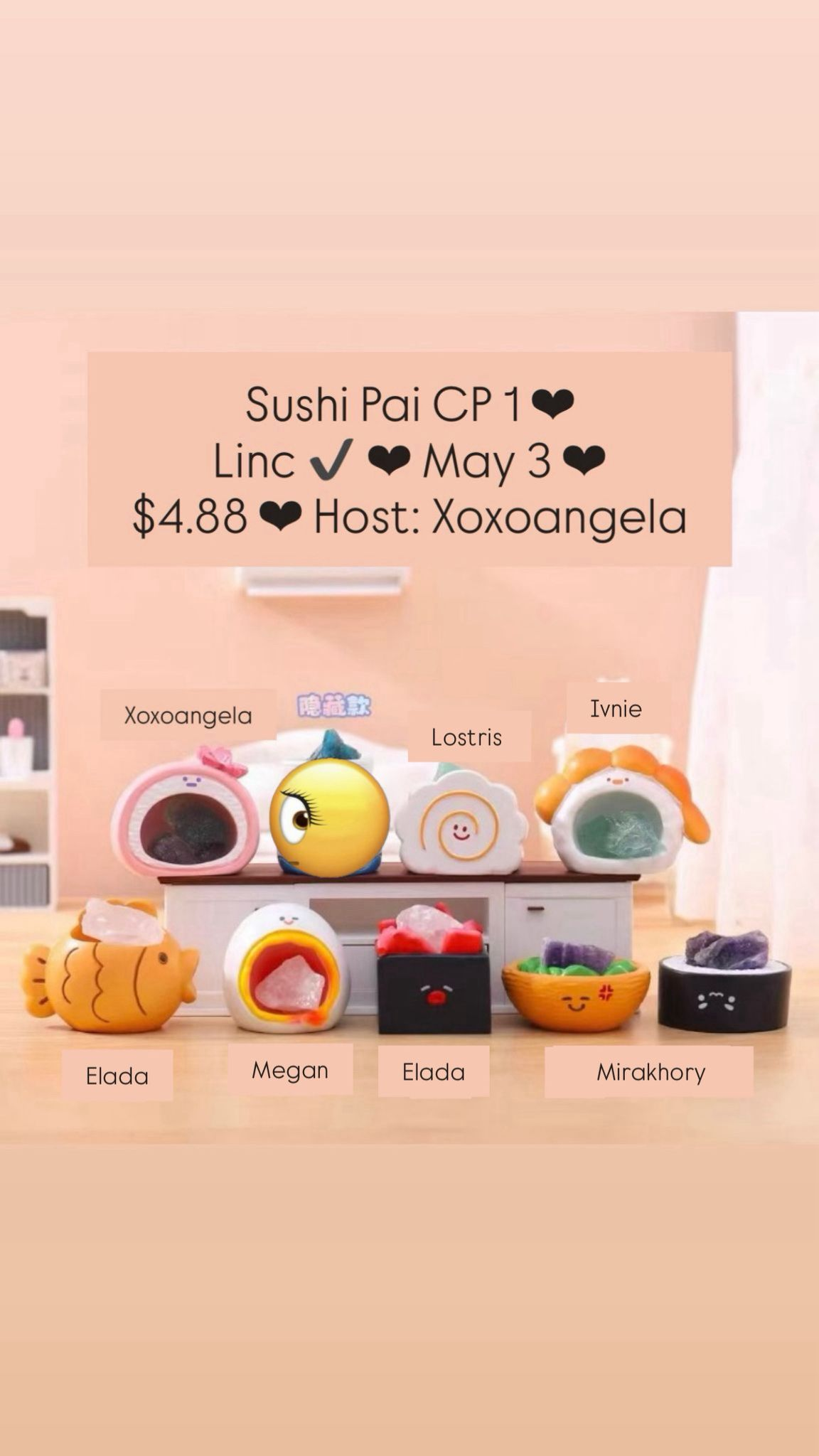 Sushi Pai Series Claim Party