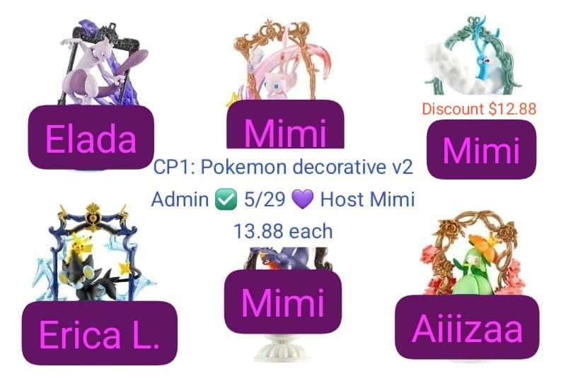 Pokemon decorative v2 Series Claim Party