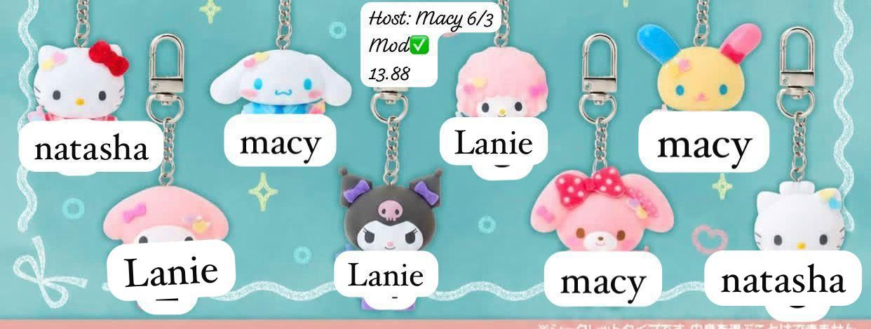 Sanrio School Uniform Series Claim Party