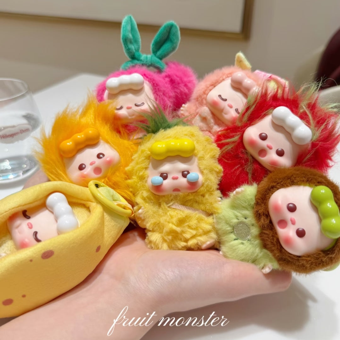 【Released on June 7th】Wuwu Crazy Fruit Plush Series toy surprise box Dolls