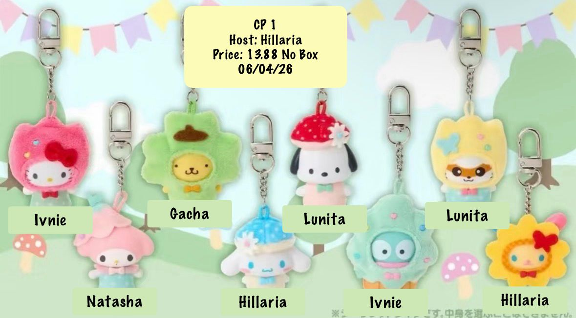 Sanrio Forest Series Claim Party