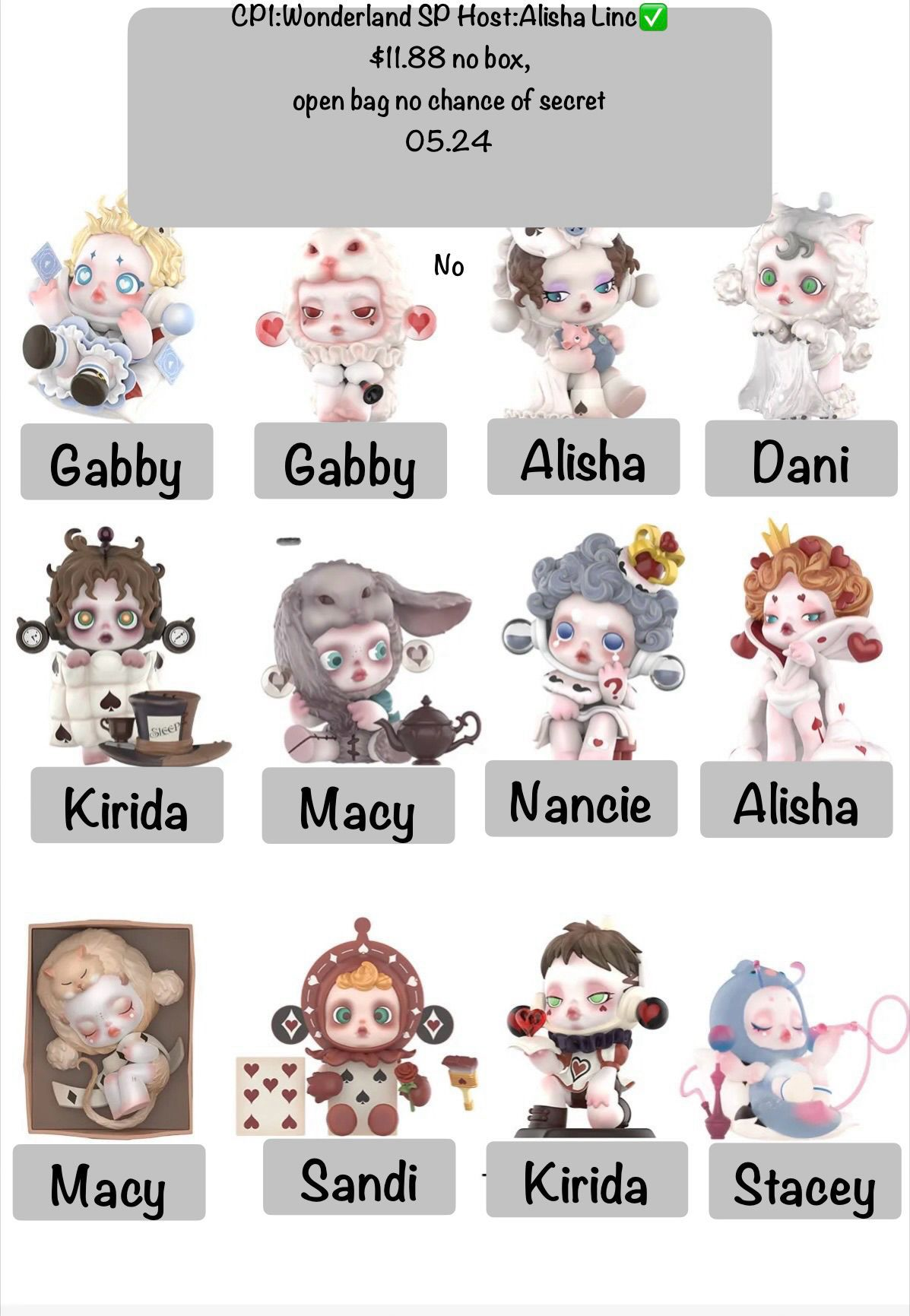 SP Wonderland Series Claim Party