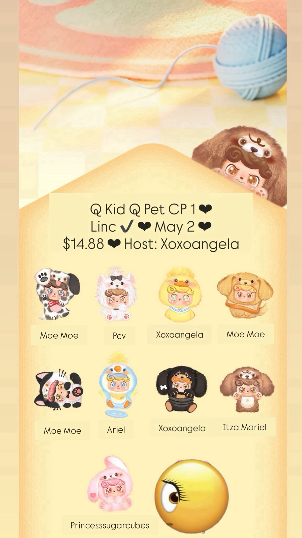 Qkid My Adorable Pet Series Claim Party