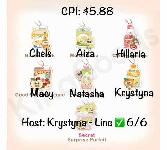【preorder】Siamese Cat Red Bean Paste - Fruit Flavored Red Bean Paste Series Claim Party
