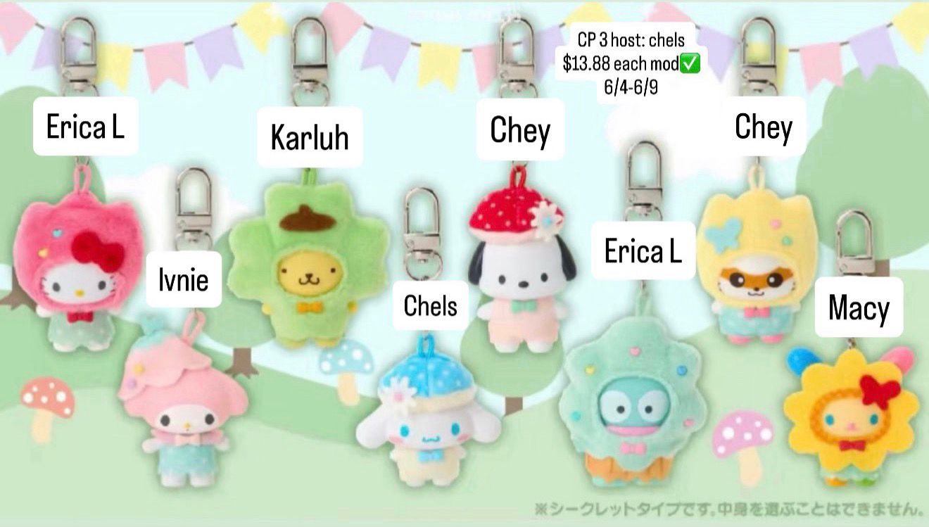 Sanrio Forest Series Claim Party