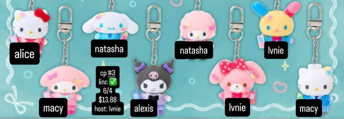 Sanrio School Uniform Series Claim Party