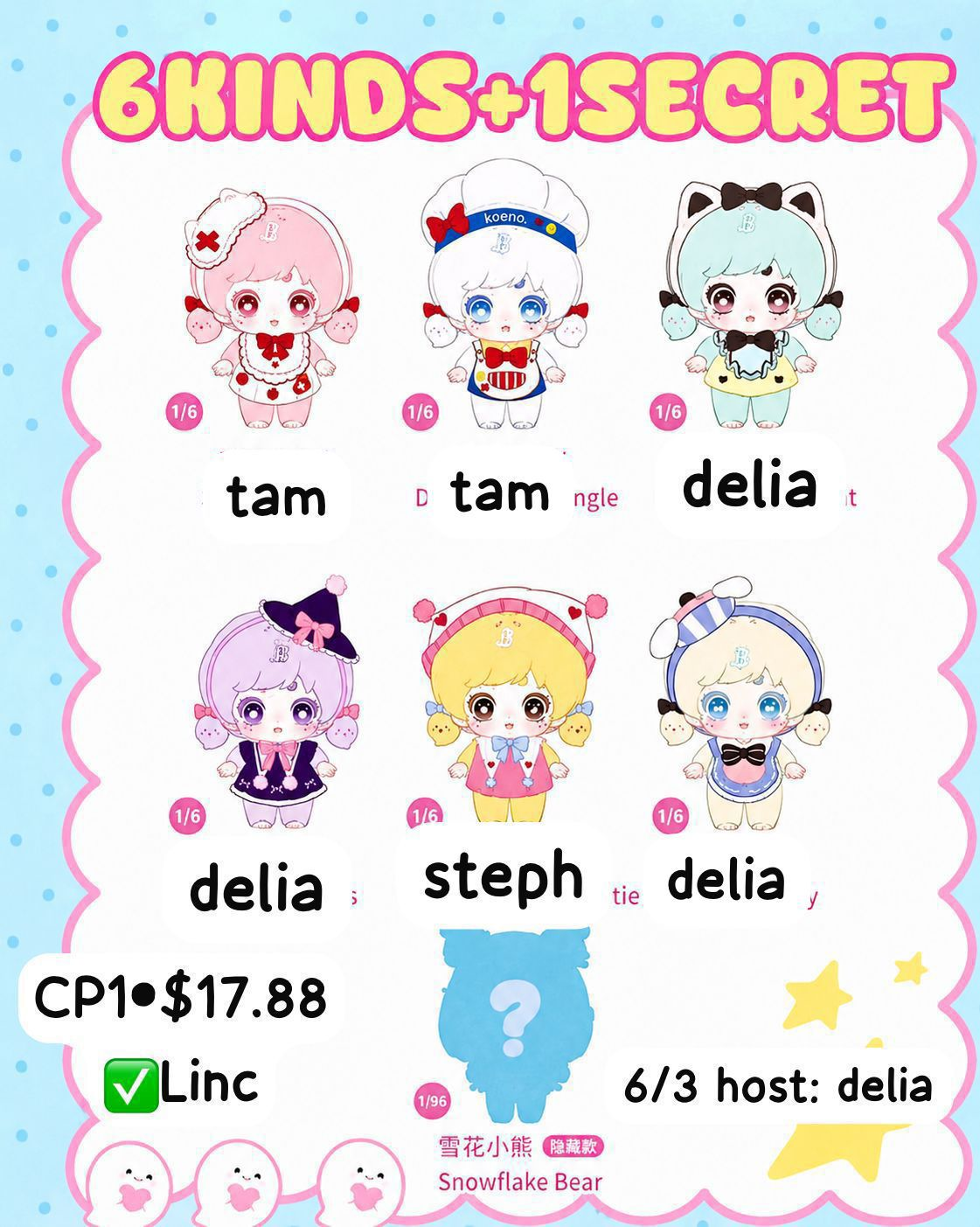 Keeno's fluffy and adorable Series Claim Party