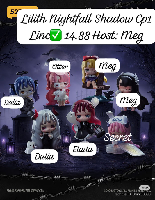 Lilith Nightfall Shadow Series Claim Party