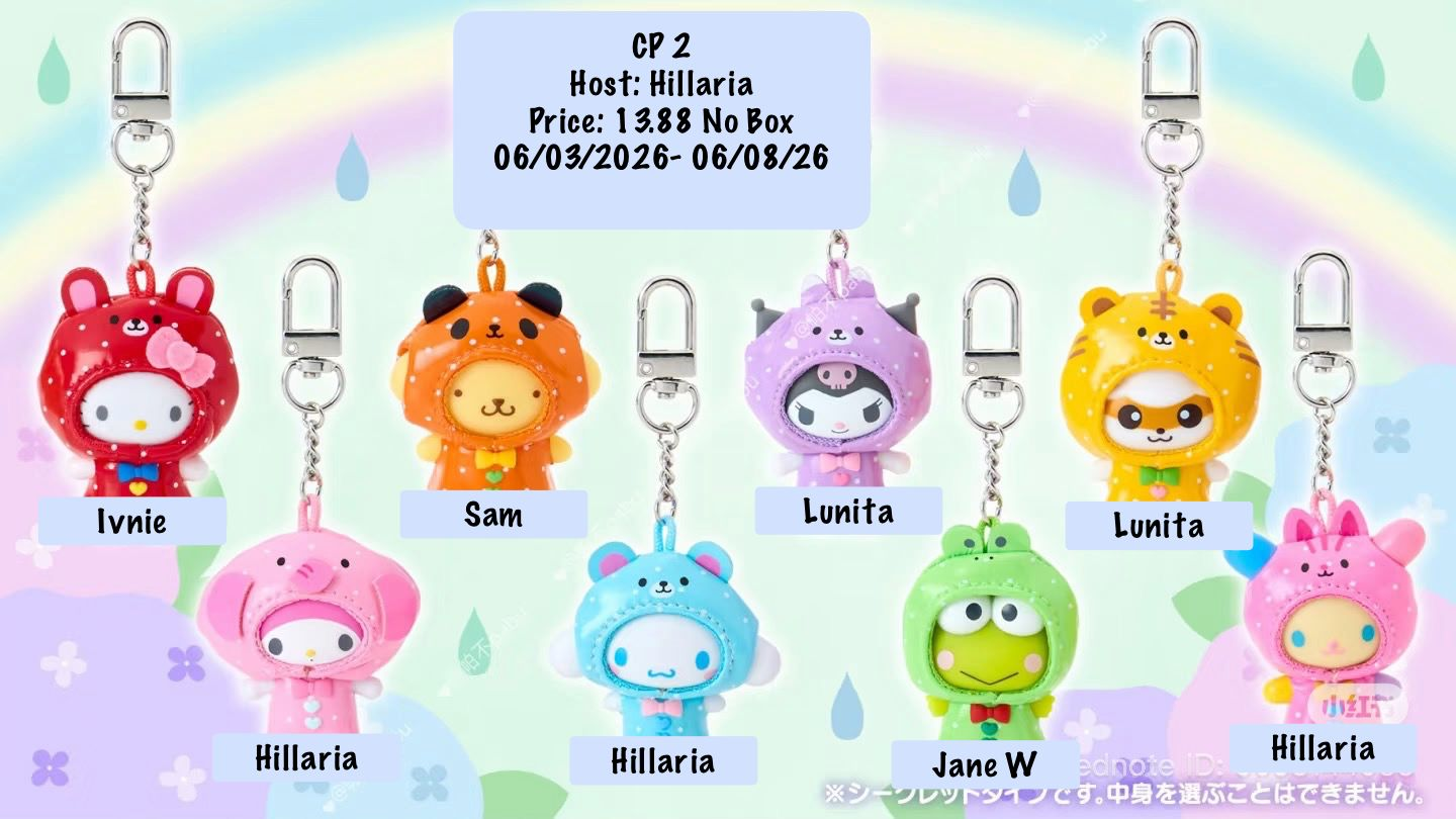 Sanrio Rainy Day Series Claim Party