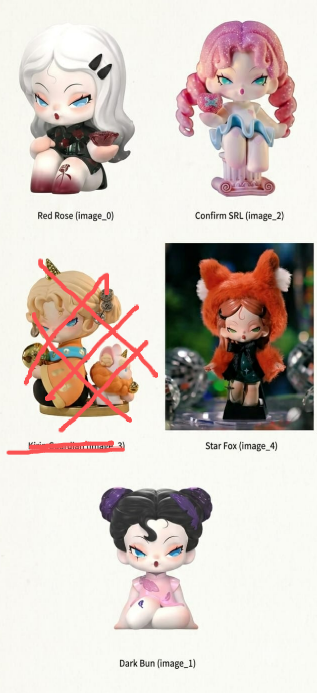 vale Link - Confirm item