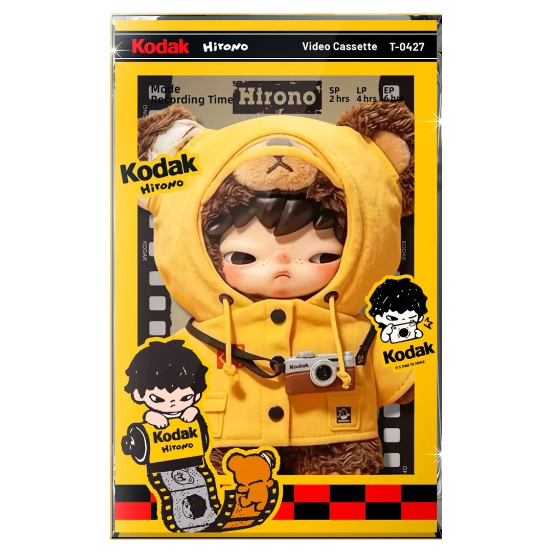 【preorder】POP MART Hirono × Kodak Little Bear Plush Pendant Hanging Card Dolls