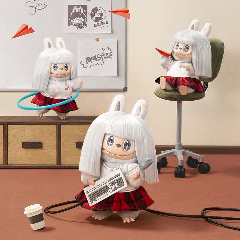 【preorder】POP MART The Monsters Hair Salon Plush Series toy surprise box Dolls