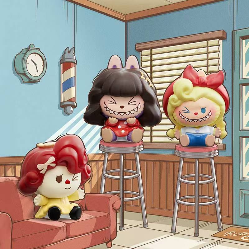 【preorder】POP MART The Monsters Hair Salon Minibean Series toy surprise box Dolls