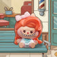 【preorder】POP MART The Monsters Hair Salon Minibean Series toy surprise box Dolls