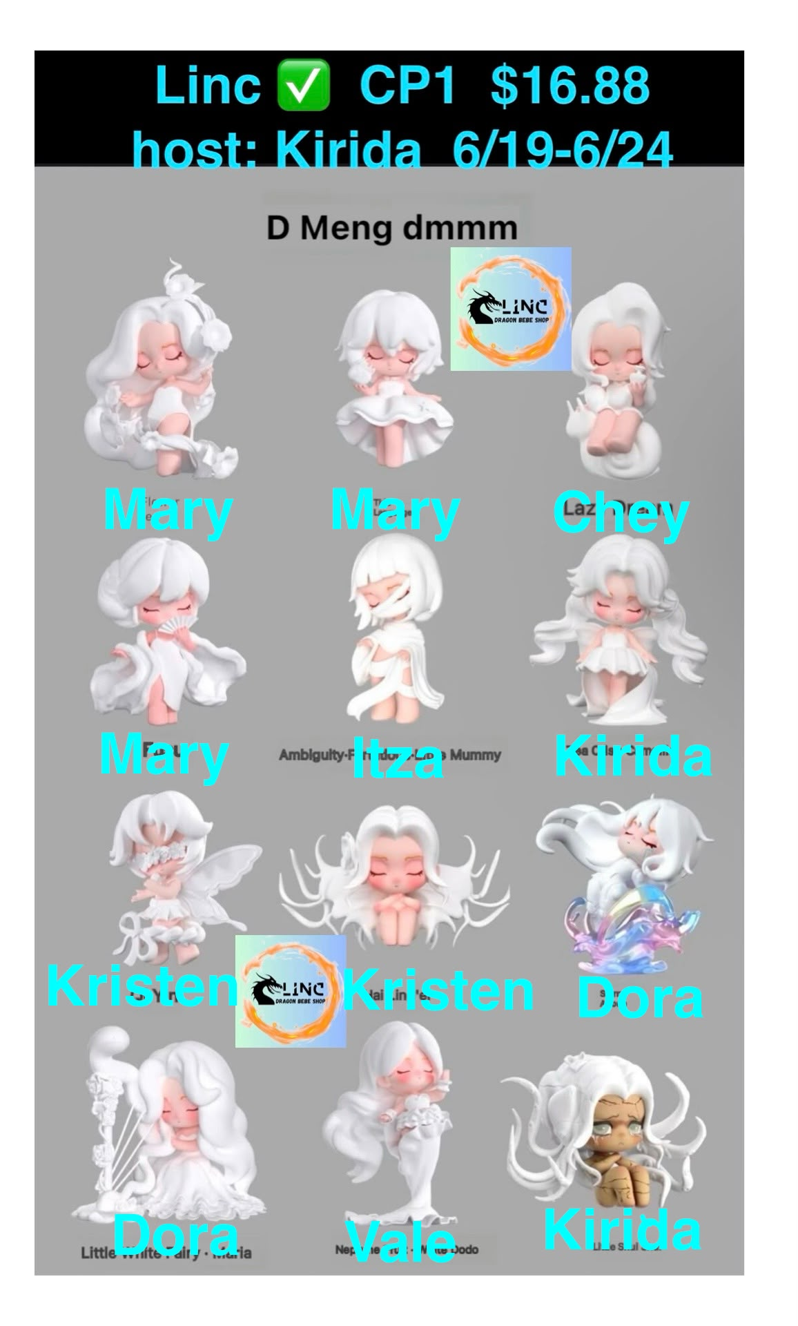 DMMM White Color Series Claim Party