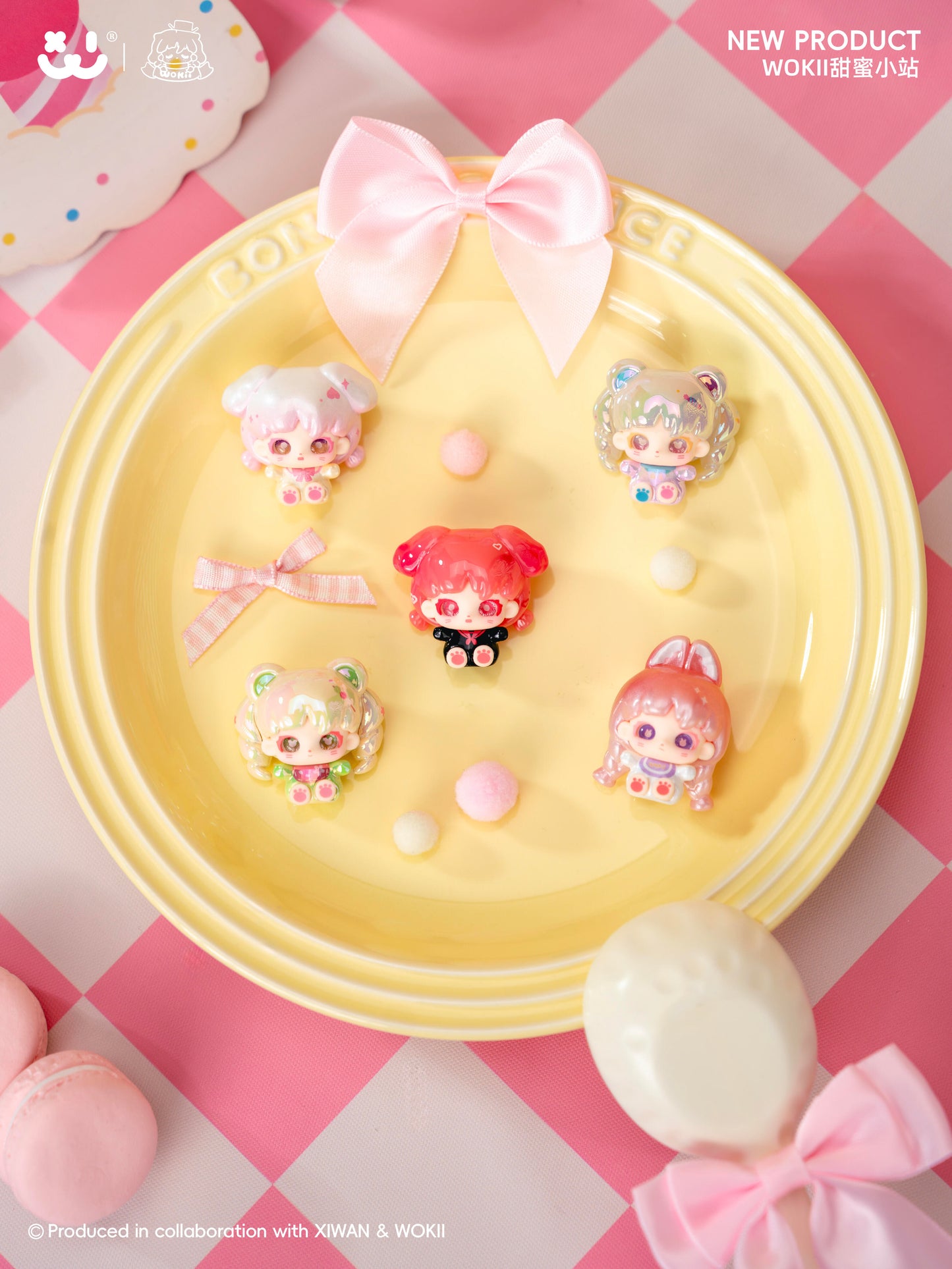 WOKII Sweet Stop Minibean Series toy surprise box Dolls