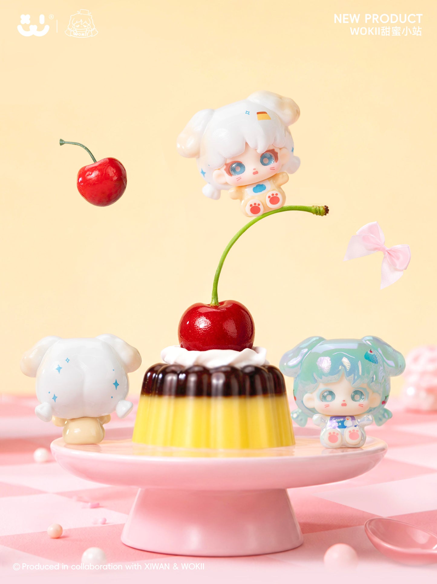 WOKII Sweet Stop Minibean Series toy surprise box Dolls