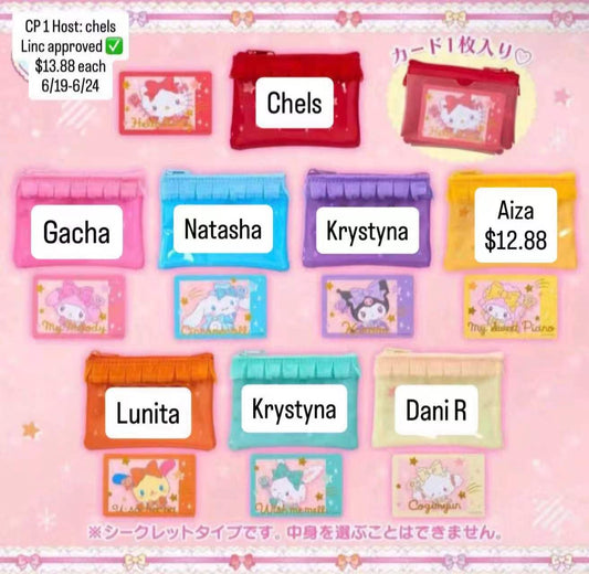 Sanrio Jelly Storage Container Series