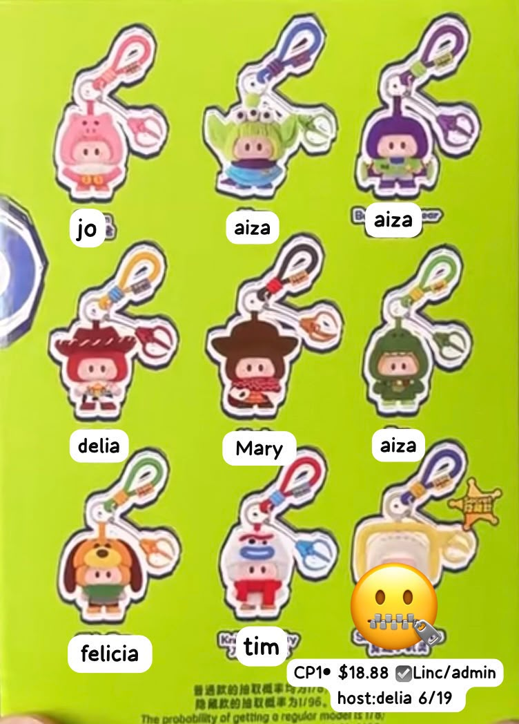 YOYO Toy Story Plush Series Claim Party